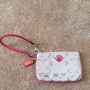 Coach wristlet